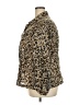 Ruby Rd. Animal Print Gold Long Sleeve Button-Down Shirt Size 20W - photo 5