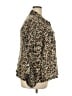 Ruby Rd. Animal Print Gold Long Sleeve Button-Down Shirt Size 20W - photo 4