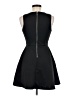Aqua Solid Black Cocktail Dress Size M - photo 2