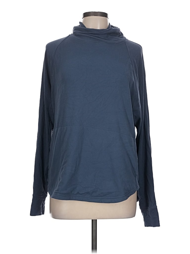Pre-owned Unbranded Turtleneck Sweater In Blue