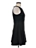 Aqua Solid Black Cocktail Dress Size M - photo 4