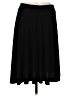 Covington Solid Black Casual Skirt Size Med Petite - photo 1