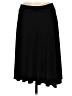 Covington Solid Black Casual Skirt Size Med Petite - photo 2