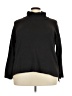 Evolution by Cyrus 100% Polyester Black 3/4 Sleeve Turtleneck Size 2X - photo 1