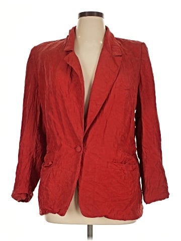 Evan Picone Silk Blazer (view 1)
