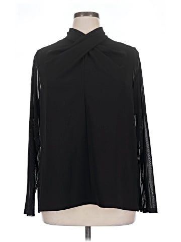 DG^2 by Diane Gilman Long Sleeve Blouse (view 1)