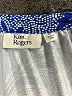 Kim Rogers Paisley Blue 3/4 Sleeve Blouse Size XL - photo 7