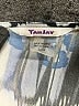 TanJay Blue 3/4 Sleeve Blouse Size L - photo 7
