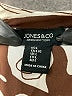 Jones & Co 100% Polyester Print Brown Long Sleeve Blouse Size L - photo 7