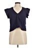 Rails 100% Cotton Blue Short Sleeve Top Size M - photo 1