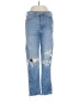Gap Hearts Blue Jeans Size 4 - photo 1