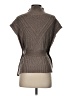 Marie Oliver Solid Brown Sweater Vest Size S - photo 2