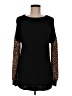 First Love Animal Print Black Pullover Sweater Size M - photo 1