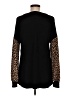 First Love Animal Print Black Pullover Sweater Size M - photo 2