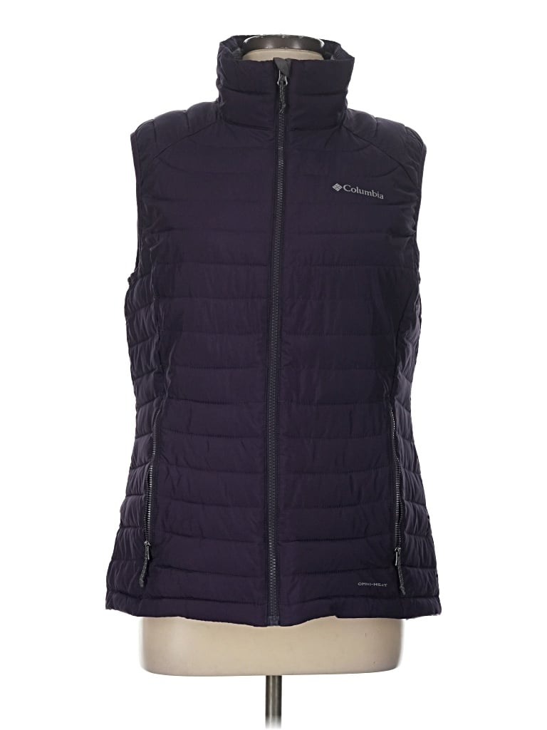 Pre-owned Columbia Vest In Purple