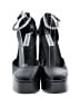 Steve Madden 100% Leather Black Heels Size 9 - photo 2