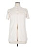 Eyelash Couture Ivory Short Sleeve Blouse Size XL - photo 1