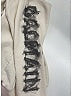 Balmain 100% Cotton Print Ivory Orange Unisex Sweatshirt Size L - photo 6