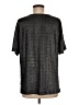Joe Fresh Metallic Silver Short Sleeve T-Shirt Size M - photo 2