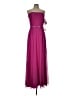 Dessy Collection 100% Polyester Solid Pink Purple Cocktail Dress Size 12 - photo 1
