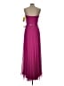 Dessy Collection 100% Polyester Solid Pink Purple Cocktail Dress Size 12 - photo 2