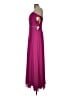 Dessy Collection 100% Polyester Solid Pink Purple Cocktail Dress Size 12 - photo 5