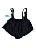 Summer Mae Solid Black Swimsuit Top Size XL - photo 1