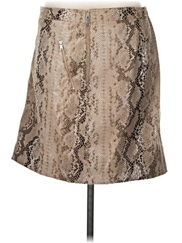English Factory Faux Leather Skirt (view 2)