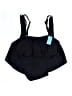 Summer Mae Solid Black Swimsuit Top Size XL - photo 2