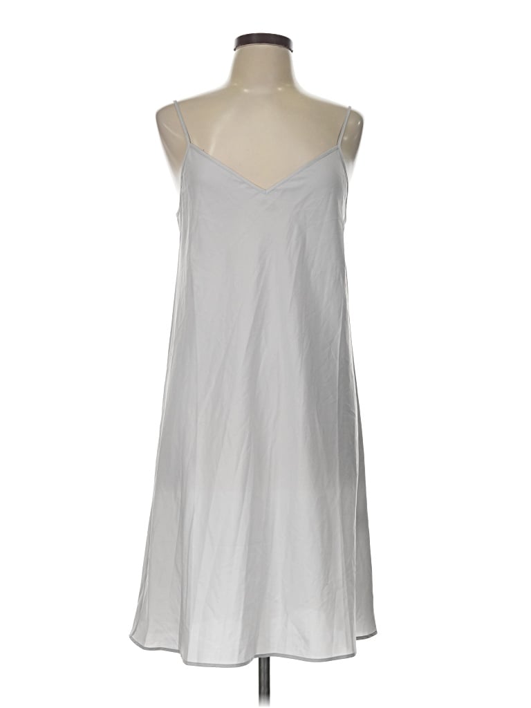 Pre-owned Unbranded Casual Dress In Silver