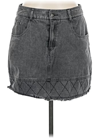 Versona Denim Skirt (view 1)