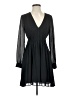 ALLSAINTS 100% Polyester Solid Black Cocktail Dress Size S - photo 1