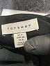 Topshop 100% Polyester Solid Black Casual Skirt Size 8 - photo 4