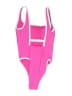 Assorted Brands Color Block Pink One Piece Swimsuit Size S - photo 2