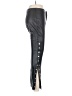 Romeo & Juliet Couture 100% Polyurethane Black Active Pants Size M - photo 4