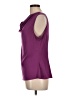 Essentials by Milano Purple Sleeveless Blouse Size L - photo 5