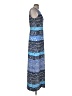 Tommy Bahama Graphic Stripes Blue Casual Dress Size M - photo 4