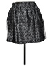 Pim + Larkin 100% Polyester Chevron-herringbone Black Formal Skirt Size S - photo 1
