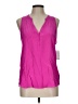 Rory Beca 100% Silk Pink Sleeveless Silk Top Size L - photo 1