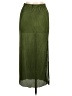 Shein Curve 100% Polyester Green Casual Skirt Size 12 - photo 1