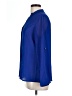 Forever 21 100% Polyester Blue Long Sleeve Blouse Size L - photo 5