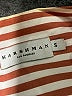 Harshman Stripes Red 3/4 Sleeve Blouse Size S - photo 7