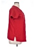 White Stag Red Short Sleeve Blouse Size 1X - photo 4