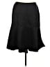 JS Collections Solid Black Casual Skirt Size L - photo 1