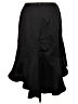 JS Collections Solid Black Casual Skirt Size L - photo 2