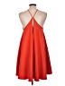 Milly Solid Orange Cocktail Dress Size 10 - photo 2