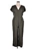 Calvin Klein Solid Gray Green Jumpsuit Size 16 - photo 1