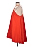 Milly Solid Orange Cocktail Dress Size 10 - photo 5