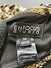En Focus Studio Animal Print Brown Jumpsuit Size 14 - photo 4