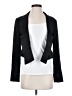 Leifsdottir Solid Black Blazer Size 2 - photo 1